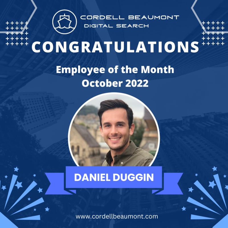 October Employee of the Month: Daniel Duggin!