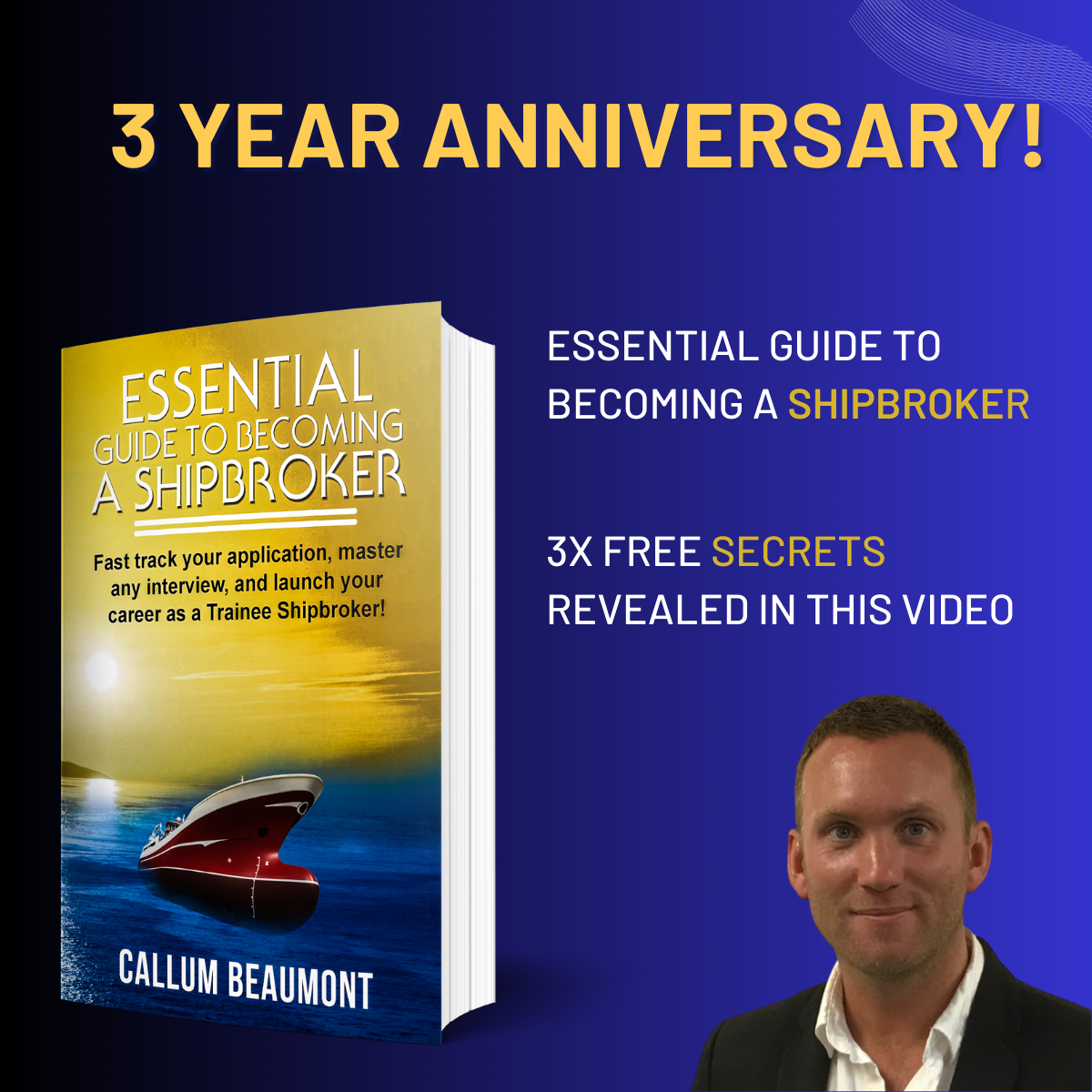 Essenital Guide To Becoming a Shipbroker – 3 Year Anniversary