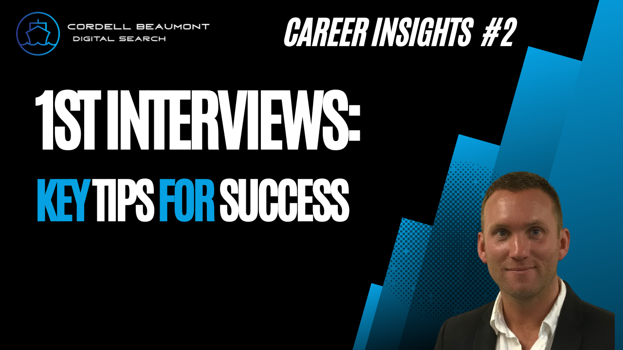 📽 Career Insights #2: 1st Round Interviews – key tips to guarantee success